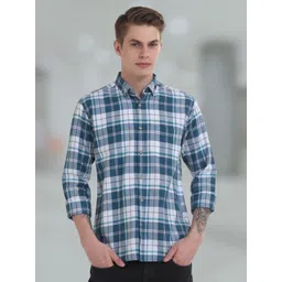 TURMS Anti Stain Anti Odor Water Repellent Cotton Checked Shirt-picture-39