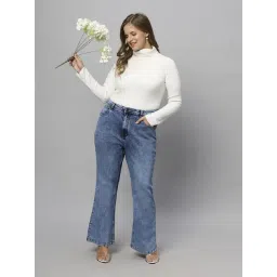 Turning Blue Blue High Rise Jeans image 5