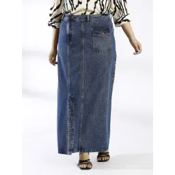 Turning Blue Blue Maxi Skirt-picture-40