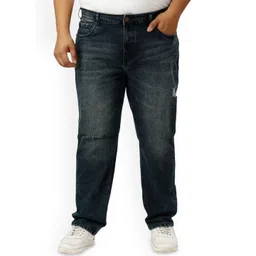 Turning Blue Men Slim Fit Low Distress Heavy Fade Jeans-picture-23