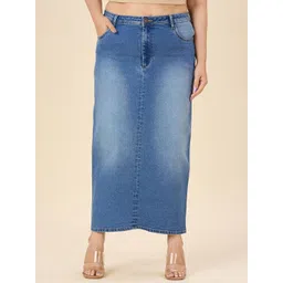 Turning Blue Women A-Line Maxi Skirt-picture-36
