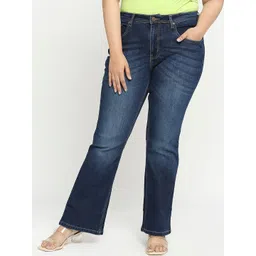 Turning Blue Women Plus Size Boot Cut Jeans-picture-36