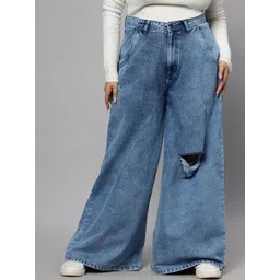 Turning Blue Women Plus Size Extra Wide Jeans-picture-33