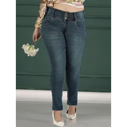 Turning Blue Women Plus Size Slim Fit Jeans-picture-17