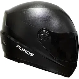 Turtle Helmet Puros Ventilated Design with Scratch Resistive Clear Visor & Hard Shell ABS Plastic Full Helmet-Parent-picture-16