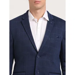 turtle Men Solid Single Breasted Casual Blazer image 5