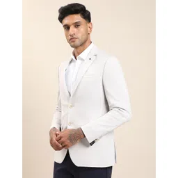 turtle Men Solid Single Breasted Casual Blazer image 3
