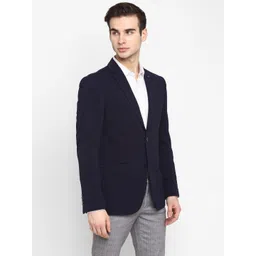 turtle Men Solid Single Breasted Casual Blazer image 3