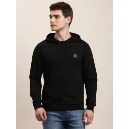 Turtle Black Relaxed Fit Hooded Sweatshirt-picture-16
