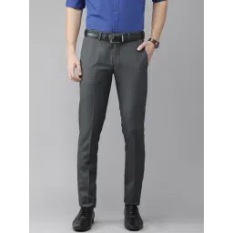 Turtle Brown Slim Fit Trousers-picture-15