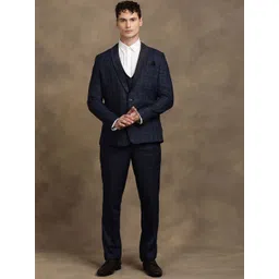 Turtle Checked Three Piece Suit-picture-10