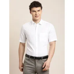 Turtle Classic Cotton Linen Formal Shirt-picture-24