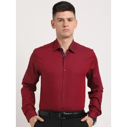 Turtle Classic Slim Fit Pure Cotton Formal Shirt-picture-26