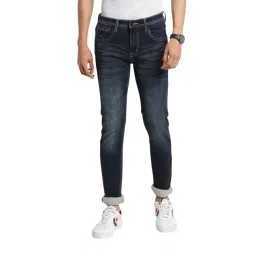 Turtle Dark Blue Narrow Fit Jeans-picture-11