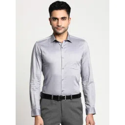 Turtle Grey Slim Fit Shirt-picture-45