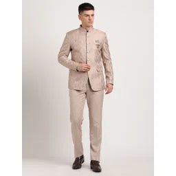 turtle Men 2 Piece Suit Self Design Suit-picture-23