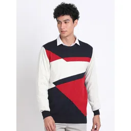 Turtle Men Colourblocked Pullover-picture-12