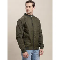 Turtle Men Colourblocked Windcheater Bomber Jacket image 3