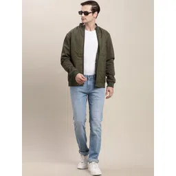Turtle Men Colourblocked Windcheater Bomber Jacket image 4