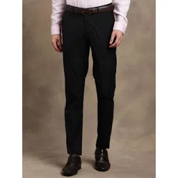 Turtle Men Cotton Slim Fit Formal Trousers-picture-34
