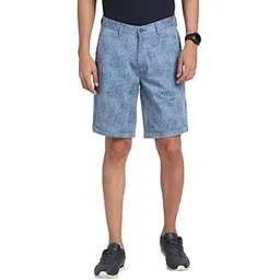 turtle Men Cotton Stretch Print Slim FitCasual Shorts-picture-23