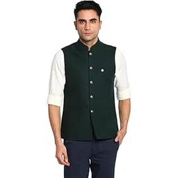 turtle Men Poly Viscose Solid Party Nehru Jacket-picture-21