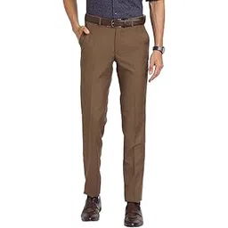 turtle Men Poly Viscose Solid Slim Fit Formal Trouser-picture-23