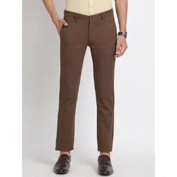 Turtle Men Relaxed Skinny Fit Chinos Trousers-picture-28