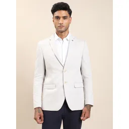 turtle Men Solid Single Breasted Casual Blazer-picture-15