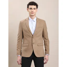 turtle Men Solid Single Breasted Casual Blazer-picture-30