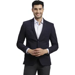 turtle Men Solid Single Breasted Formal Blazer-picture-33