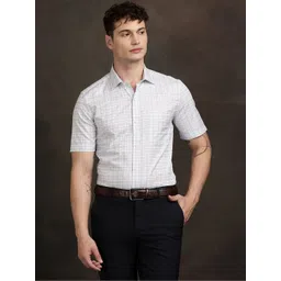 Turtle Men Standard Checked Formal Shirt-picture-17