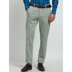 Turtle Men Tailored Skinny Fit Mid-Rise Formal Trouser-picture-30