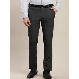 Turtle Men Tailored Slim Fit Cotton Trousers-picture-21