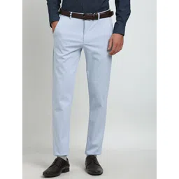 Turtle Men Tailored Slim Fit Formal Trousers-picture-35