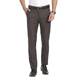 turtle Men Terry Rayon Solid Slim Fit Formal Trouser-picture-44