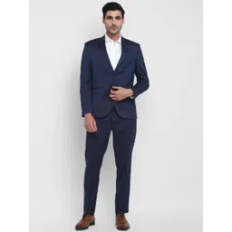 turtle Men Two Piece Self Design Suit-picture-12