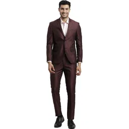 turtle Men Two Piece Self Design Suit-picture-27
