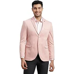 turtle Men's Single Breasted Tailored Blazer-picture-30