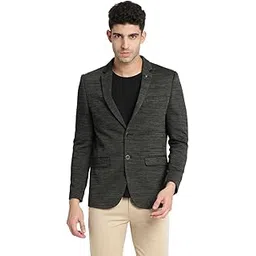 turtle Men's Single Breasted Tailored Blazer-picture-47