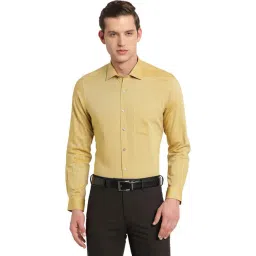 Turtle Mid Yellow Cotton Slim Fit Shirt-picture-34