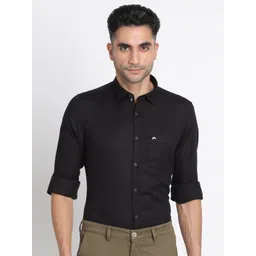 Turtle Relaxed Slim Fit Pure Cotton Formal Shirt-picture-37