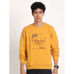 Turtle Typography Printed Cotton Sweatshirt-picture-22