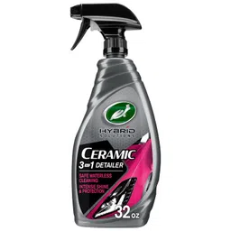 Turtle Wax Hybrid Solutions Ceramic 3-in-1 Detailer, Waterless Car Detailing Spray, 500ml, Pack of 1, Fruity Scent, Acts as a Car Wash, Ceramic Coating, Car Polish & Wax, Leaving a Long Lasting Shine image 1