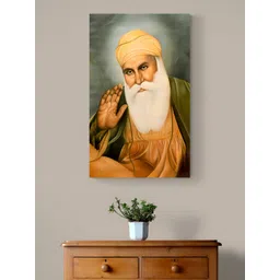 Tushaco Handicrafts Brown Canvas Religious Wall Paintings-picture-37