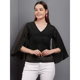 Tushita Flared Sleeve Georgette Top-picture-33