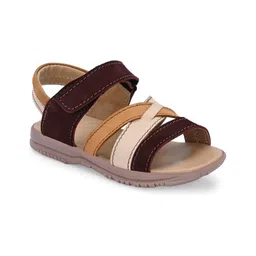 TUSKEY Colour Blocked Sandals - Brown-picture-18