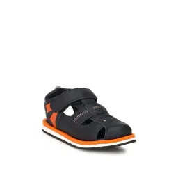 Tuskey Kids Navy Ankle Strap Sandals-picture-14