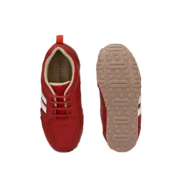Tuskey Kids Red Leather Sneakers image 4