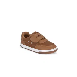 TUSKEY Unisex Kids PU Round Toe Velcro Sneakers-picture-18